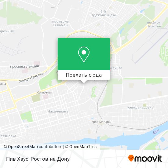 Карта Пив Хаус
