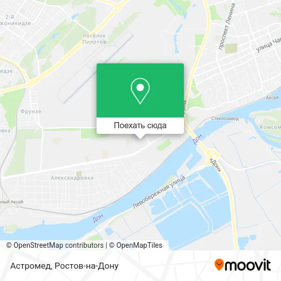 Карта Астромед