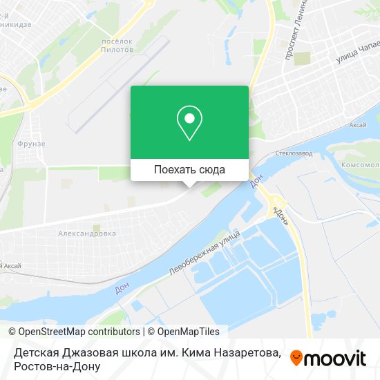 Карта Детская Джазовая школа им. Кима Назаретова