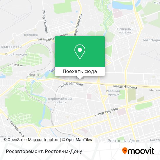 Карта Росавторемонт