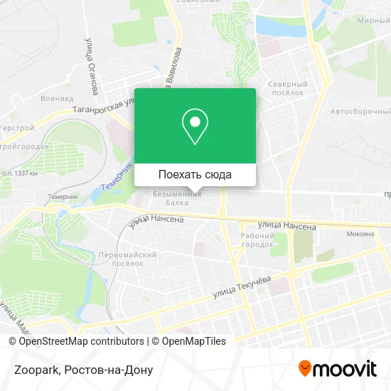 Карта Zoopark