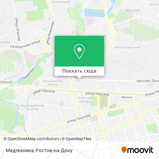 Карта Медтехника