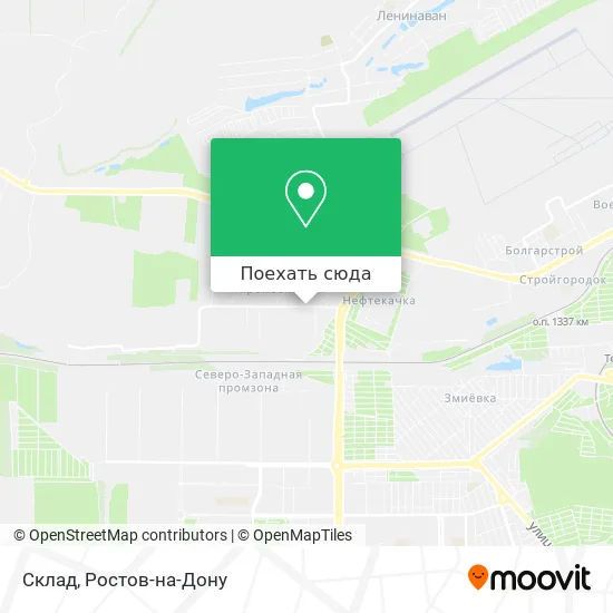 Карта Склад