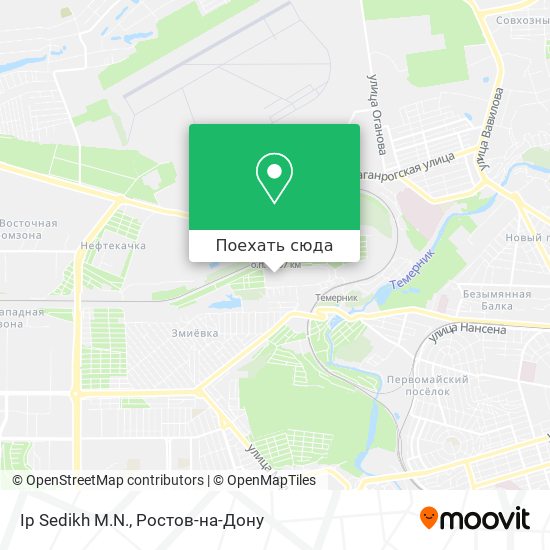 Карта Ip Sedikh M.N.