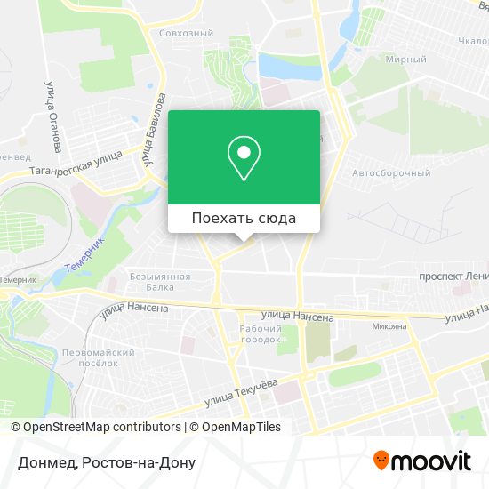Карта Донмед