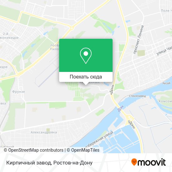 Карта Кирпичный завод