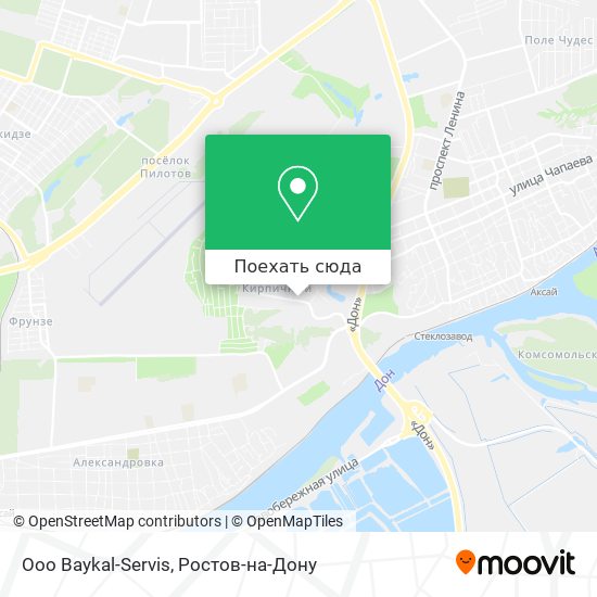 Карта Ooo Baykal-Servis