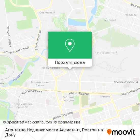 Карта Агентство Недвижимости Ассистент