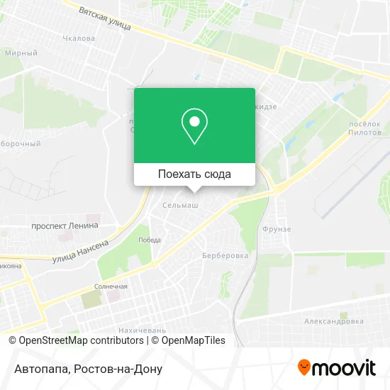 Карта Автопапа