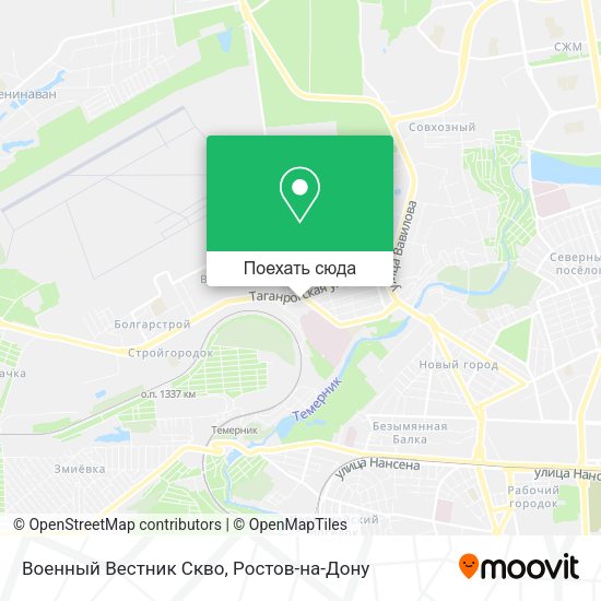 Карта Военный Вестник Скво