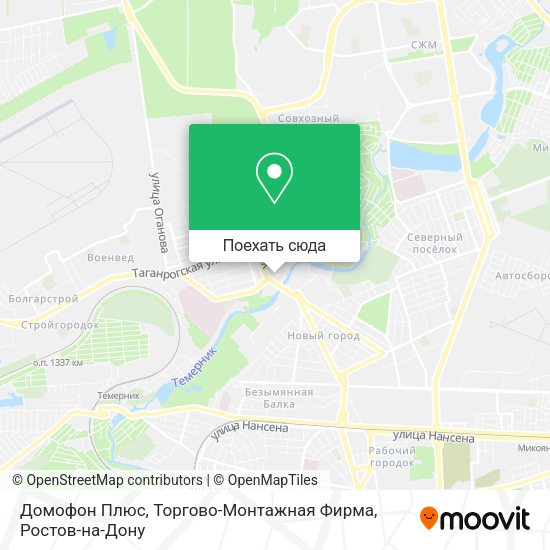 Карта Домофон Плюс, Торгово-Монтажная Фирма