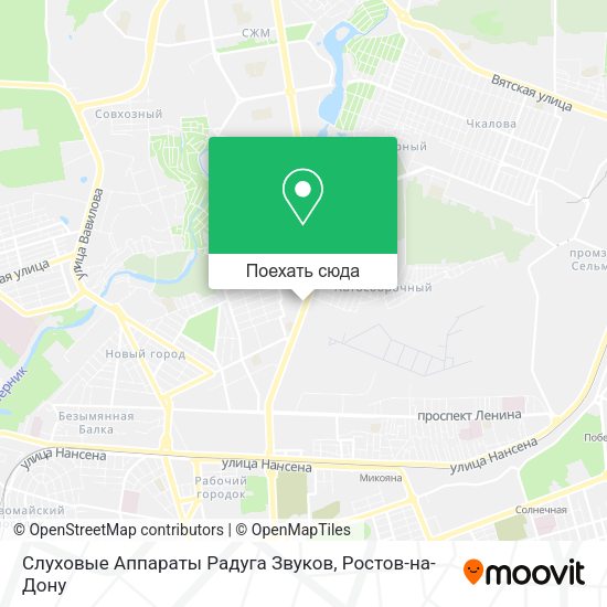 Карта Слуховые Аппараты Радуга Звуков