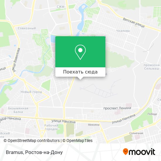 Карта Bramus