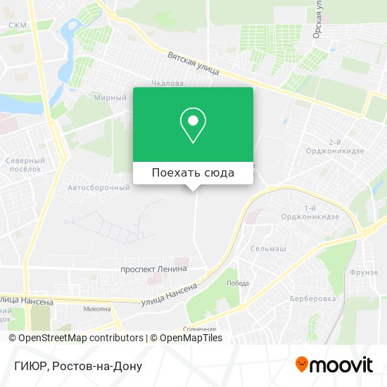 Карта ГИЮР
