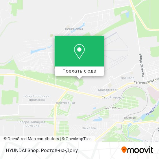 Карта HYUNDAI Shop