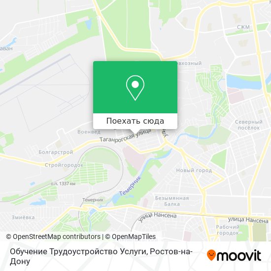 Карта Обучение Трудоустройство Услуги