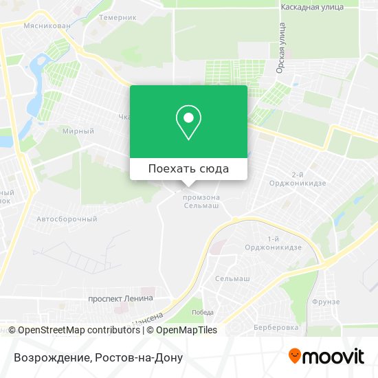 Карта Возрождение