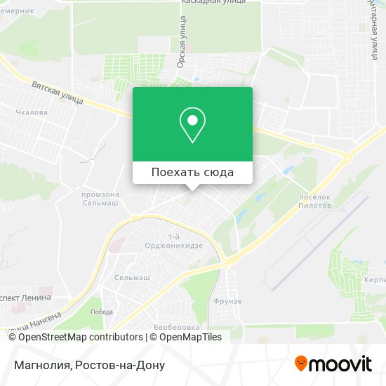 Карта Магнолия