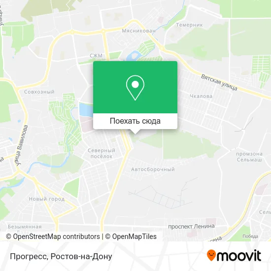 Карта Прогресс