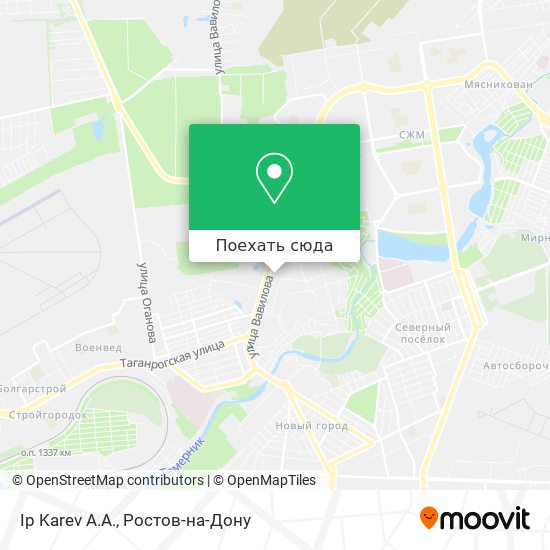 Карта Ip Karev A.A.