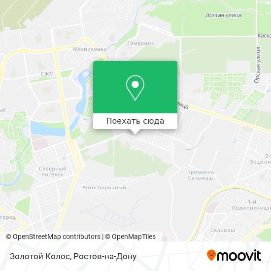 Карта Золотой Колос