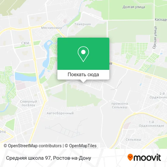 Карта Средняя школа 97