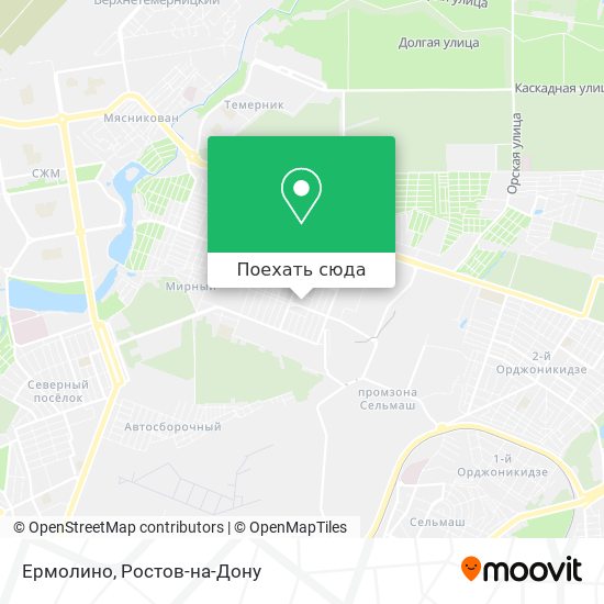Карта Ермолино