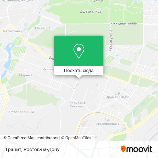 Карта Гранит