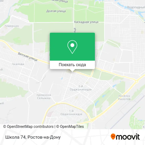 Карта Школа 74