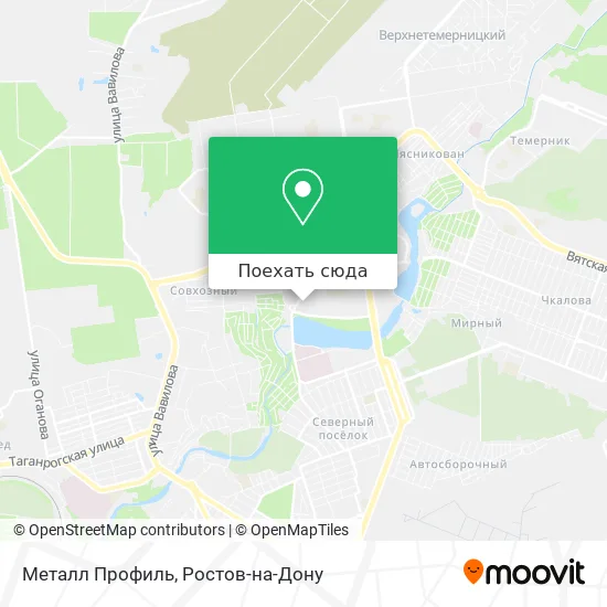 Карта Металл Профиль