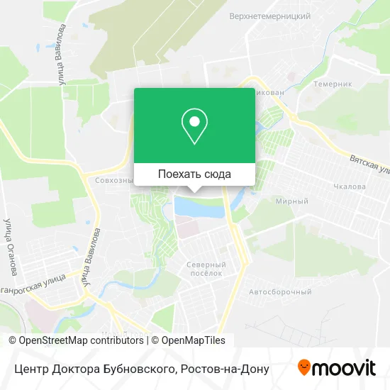 Карта Центр Доктора Бубновского