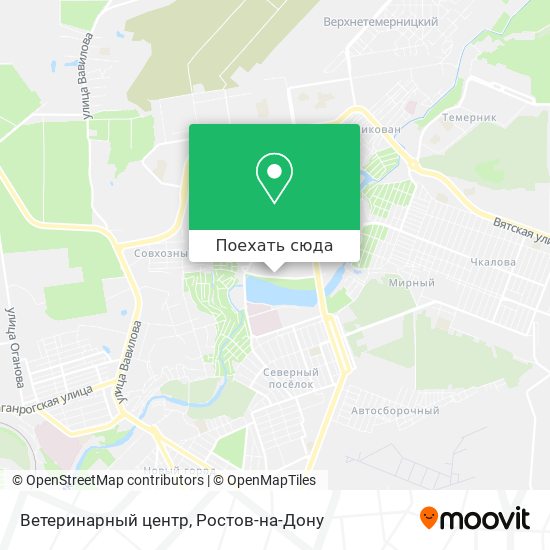 Карта Ветеринарный центр