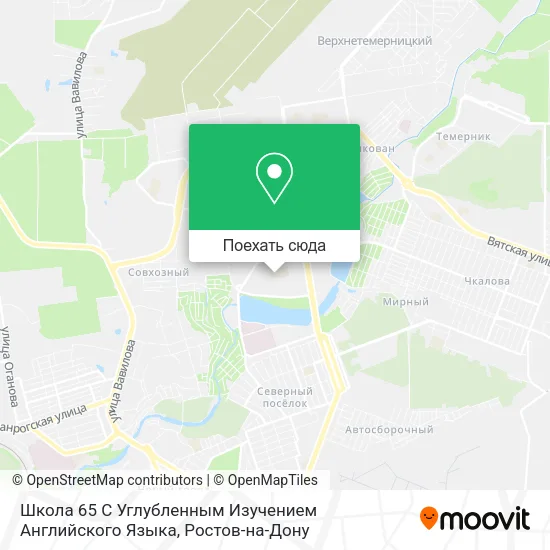 Карта Школа 65 С Углубленным Изучением Английского Языка