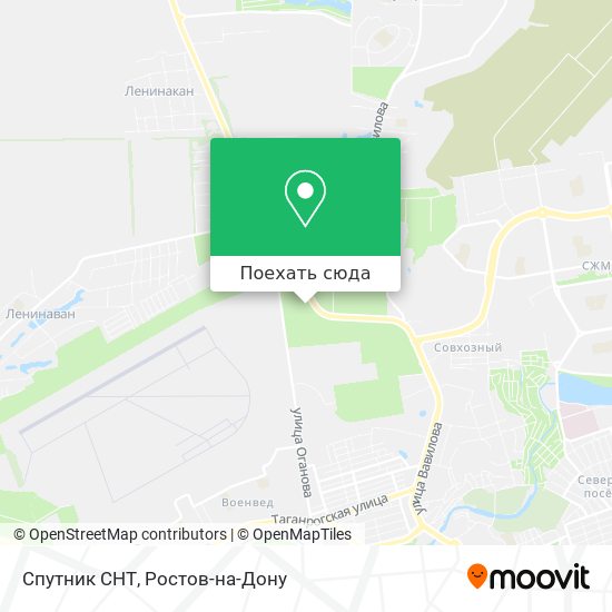 Карта Спутник СНТ