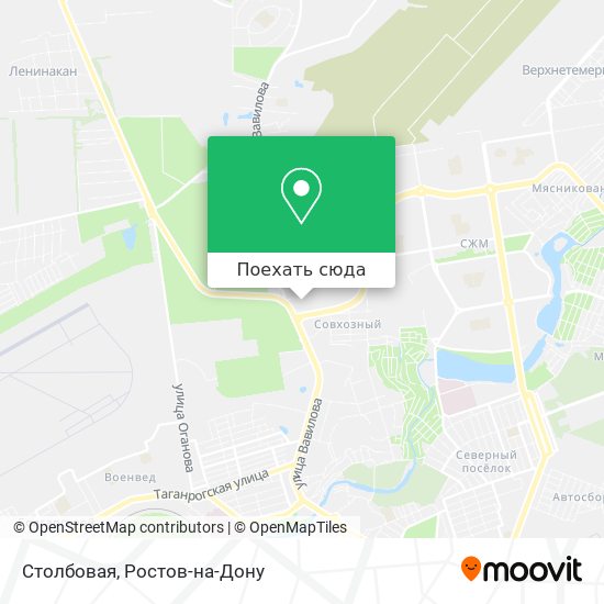 Карта Столбовая