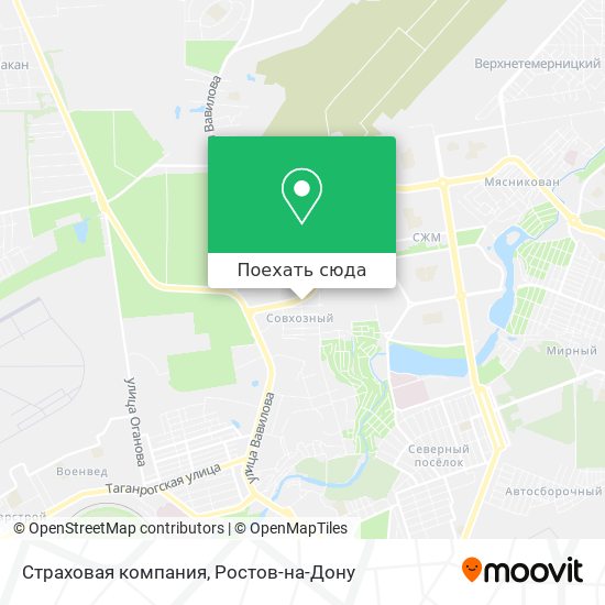 Карта Страховая компания
