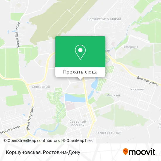 Карта Коршуновская