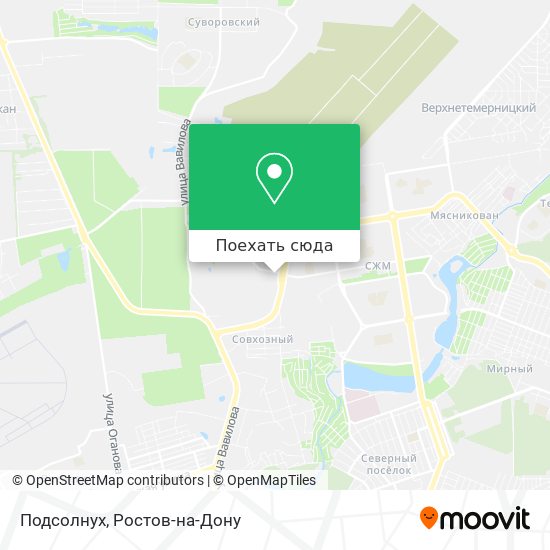 Карта Подсолнух