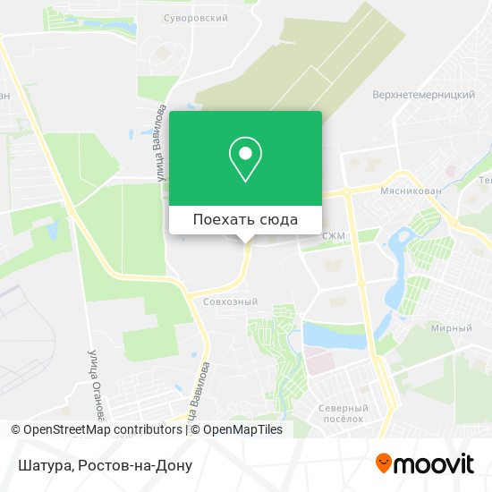 Карта Шатура