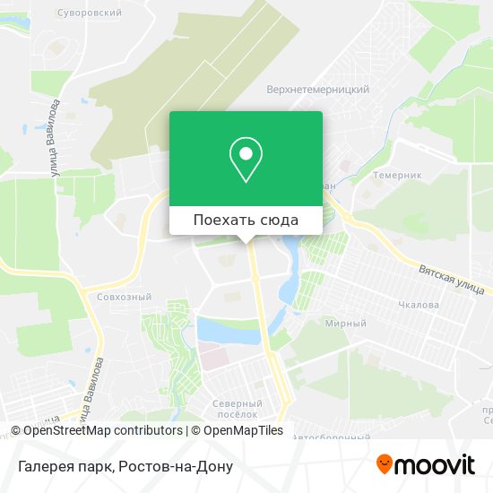 Карта Галерея парк