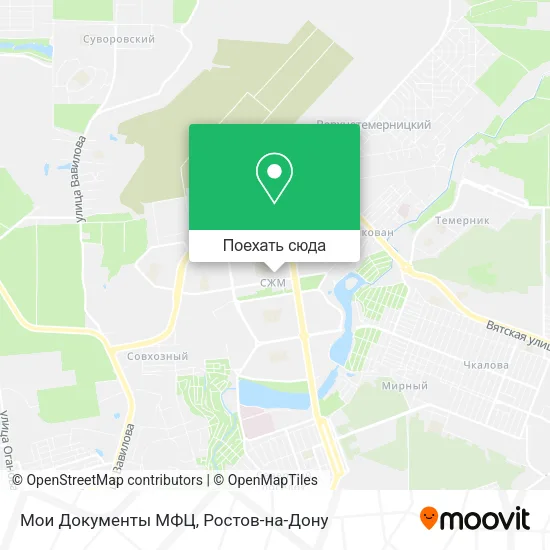 Карта Мои Документы МФЦ
