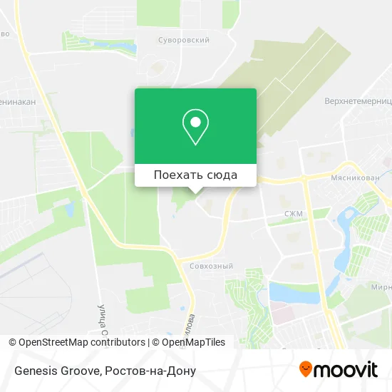 Карта Genesis Groove