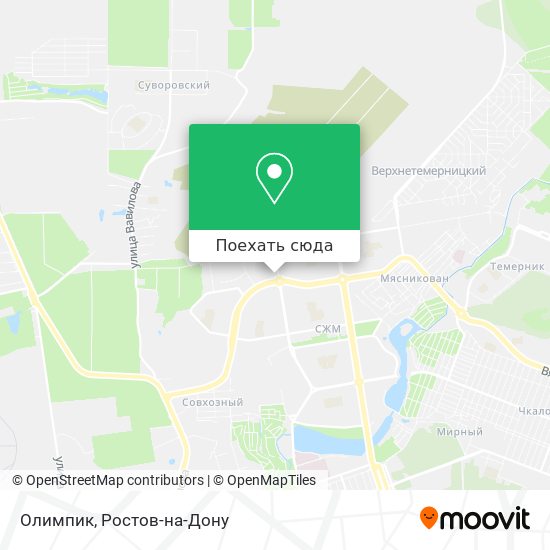 Карта Олимпик