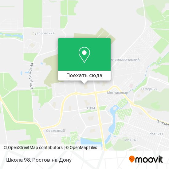Карта Школа 98