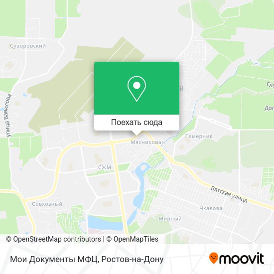 Карта Мои Документы МФЦ