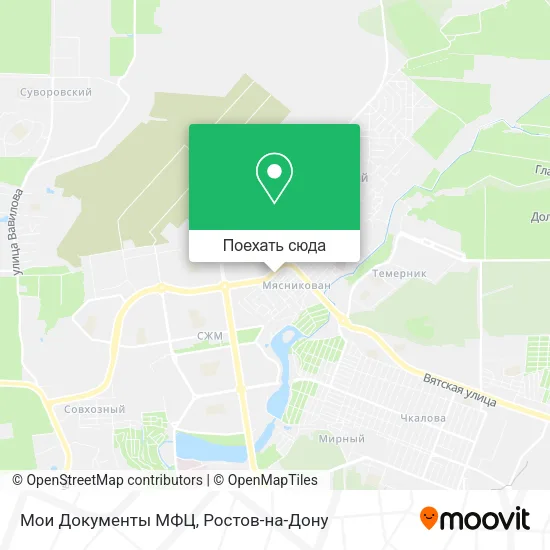Карта Мои Документы МФЦ
