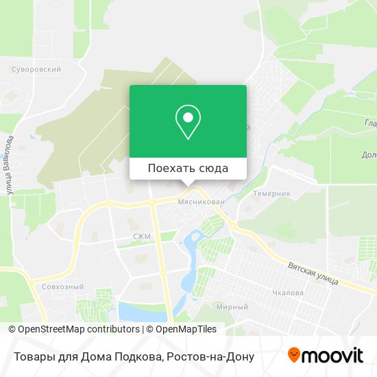 Карта Товары для Дома Подкова
