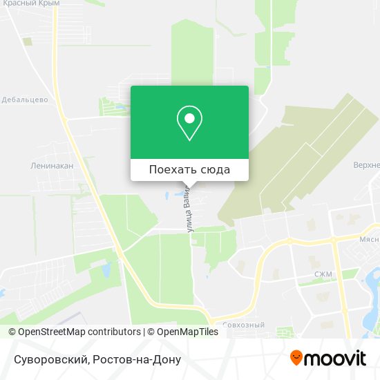 Карта Суворовский