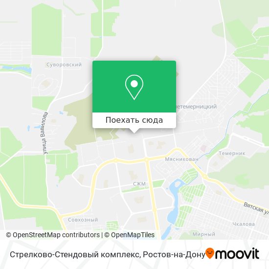 Карта Стрелково-Стендовый комплекс