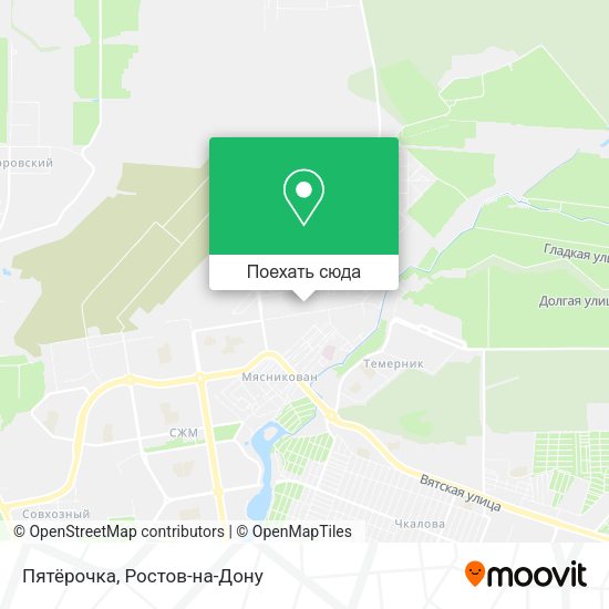 Карта Пятёрочка